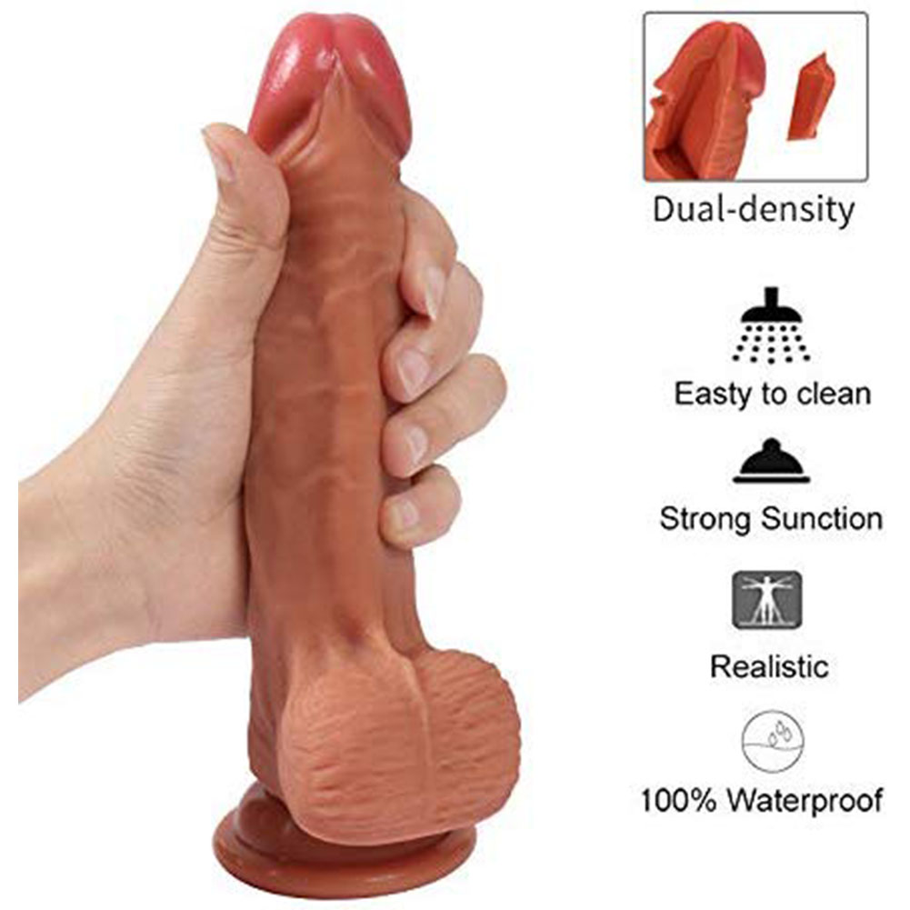 Realistic Silicone Anal Dildo for Women